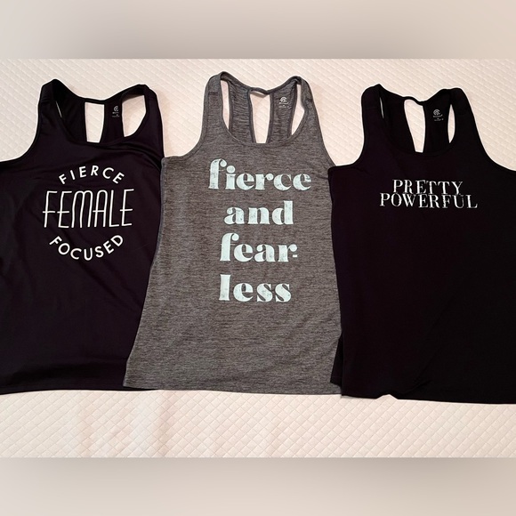 3 for 1 Womens Workout Tops - Picture 1 of 7